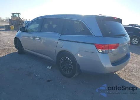 2016 Honda Odyssey Ex-L из США, поврежденный, VIN 5FNRL5H67GB028412